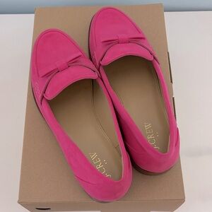 J.Crew 
Pink loafers